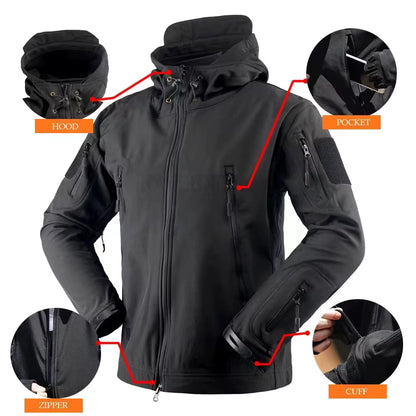 Veste Tactique Imperméable – Votre Meilleur Allié Face aux Éléments