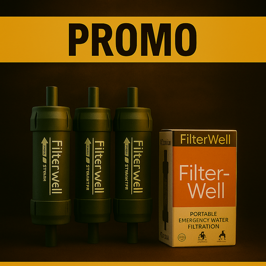 2 Filtre à Eau 4 000 L achetées = 1 offerte.